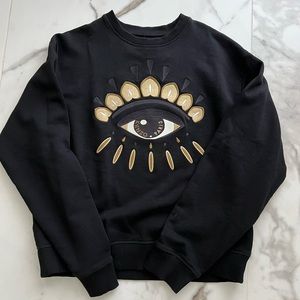 Black mens Kenzo sweatshirt size M